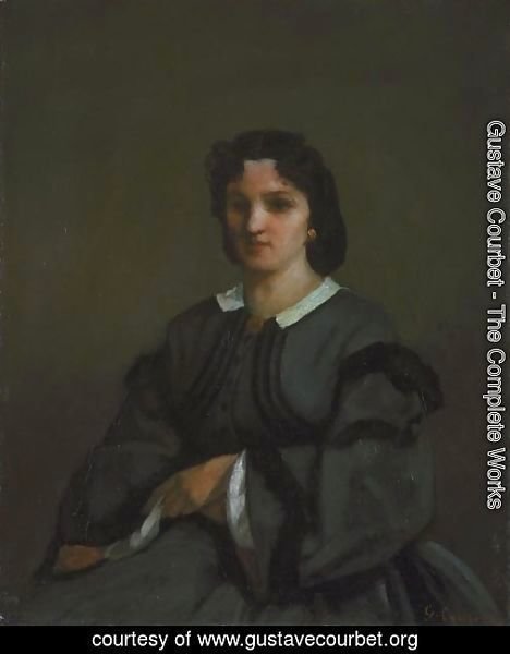 Woman with gloves