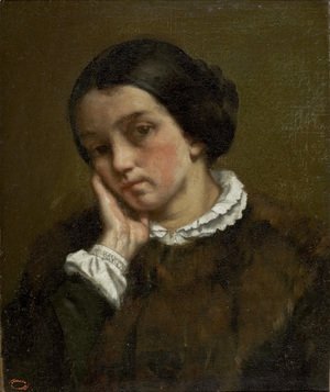 Portrait of Zelie Courbet 2