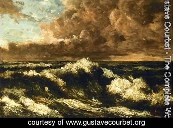 Gustave Courbet - Seascape 3