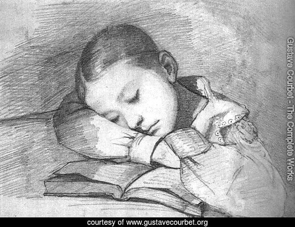 Portrait of Juliette Courbet as a Sleeping Child
