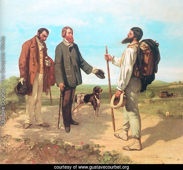 The Meeting (or Bonjour, Monsieur Courbet)