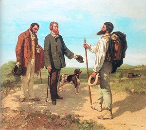 The Meeting (or Bonjour, Monsieur Courbet)
