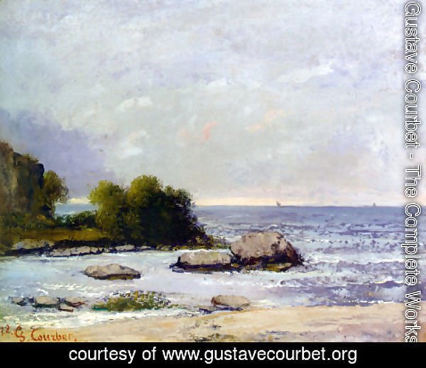 Gustave Courbet - Marine de Saint Aubin