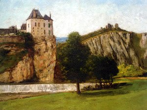 Gustave Courbet - Le Chateau de Thoraise
