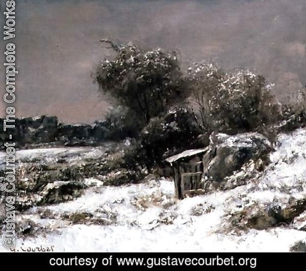 Gustave Courbet - Winter Scene
