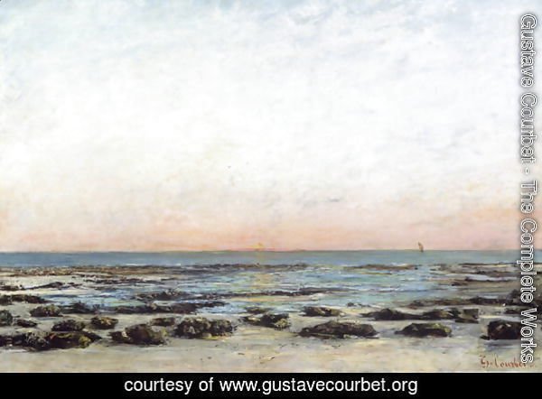 Sunset, Trouville, c. 1870