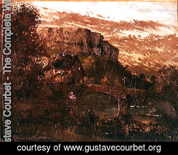 Gustave Courbet - The Bridge at Nahin, 1868