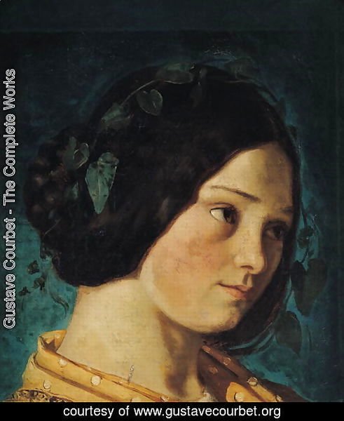 Portrait of Zelie Courbet, c.1842