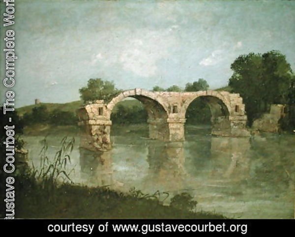 Gustave Courbet - The Bridge at Ambrussum
