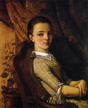 Gustave Courbet - Juliette Courbet (1831-1915) 1844