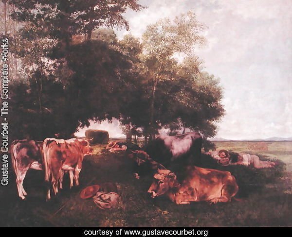 Siesta at Haymaking Time, 1868