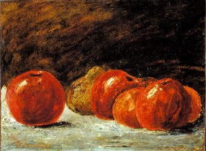 Gustave Courbet - Still Life with Apples