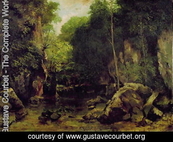 Gustave Courbet - Le Puits-Noir, Doubs
