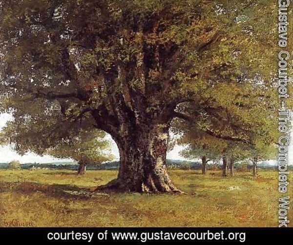 Gustave Courbet - The Oak of Flagey, called Vercingetorix