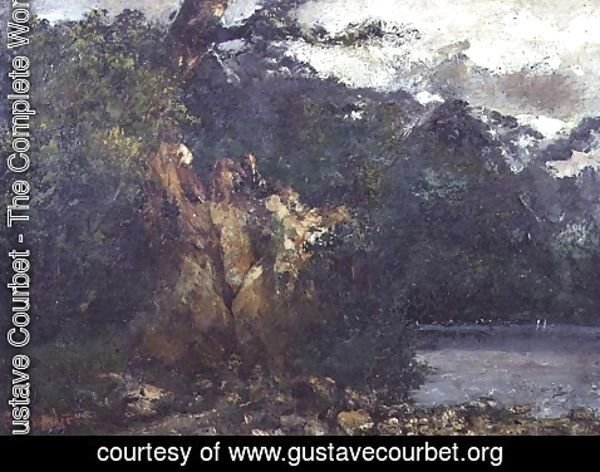 Gustave Courbet - Swiss Landscape