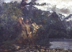 Gustave Courbet - Swiss Landscape