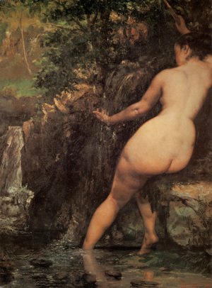 Gustave Courbet - The Source or Bather at the Source, 1868