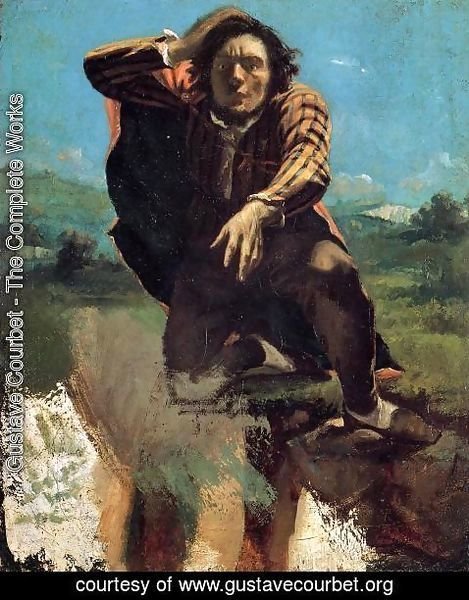 Gustave Courbet - The Desperate Man
