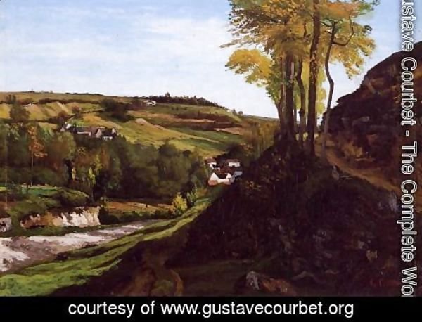 Gustave Courbet - Valley of Ornans