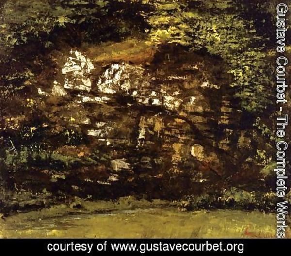 Gustave Courbet - In the Woods