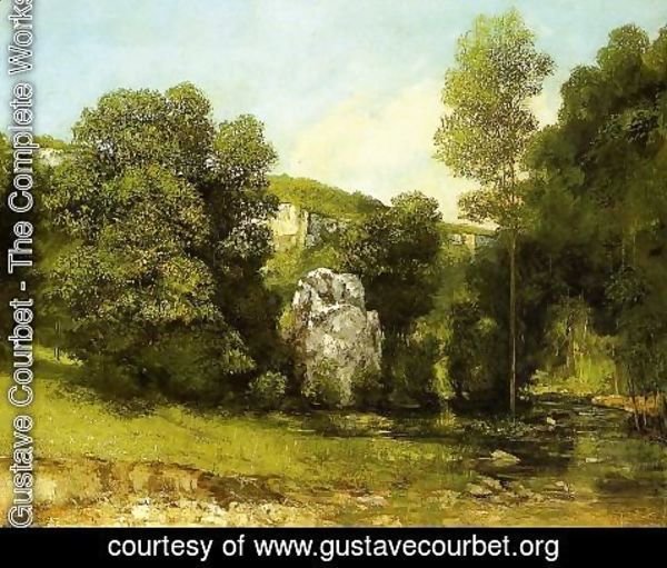 Gustave Courbet - La Ruisseau de la Breme
