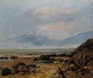 Gustave Courbet - Rocky Seashore