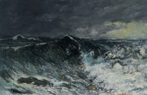 Gustave Courbet - The Wave 2