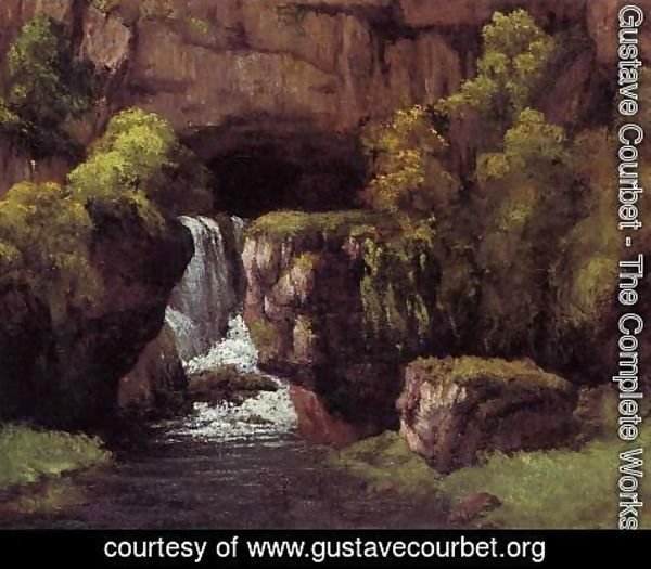 Gustave Courbet - The Source of the Lison