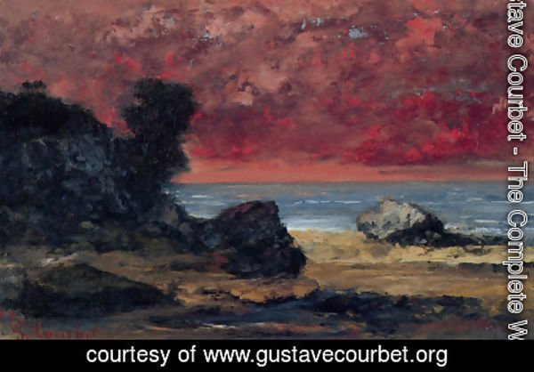 Gustave Courbet - After the Storm