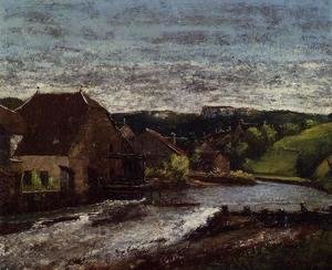 Gustave Courbet - The Loue Valley