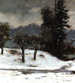 Gustave Courbet - Snow