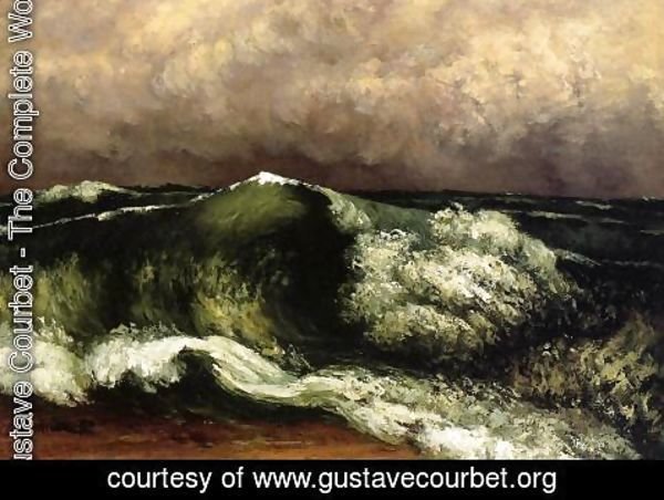 Gustave Courbet - The Wave I