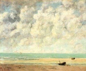 Gustave Courbet - The Calm Sea
