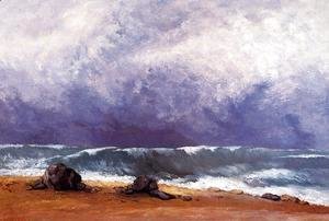 Gustave Courbet - The Wave IV
