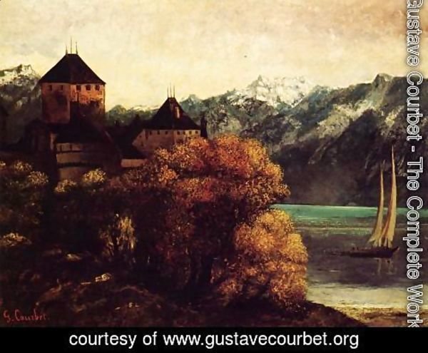Gustave Courbet - The Chateau de Chillon