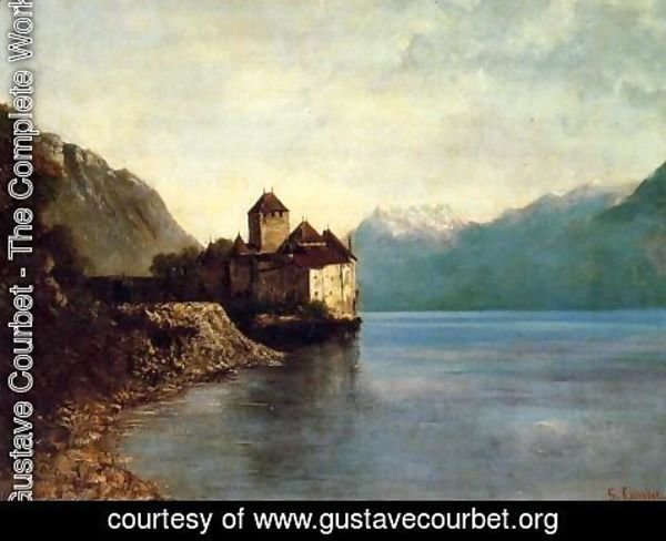 Gustave Courbet - Chateau du Chillon