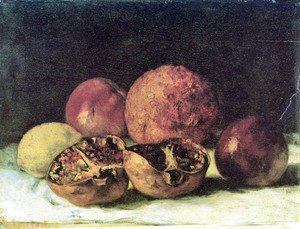 Gustave Courbet - Pomegranates