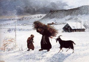 Gustave Courbet - Poor Woman of the Village