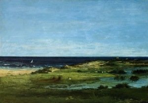 Gustave Courbet - The beach