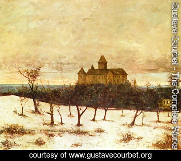 Gustave Courbet - View of Neuenburger
