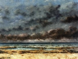 Gustave Courbet - Calm Seas