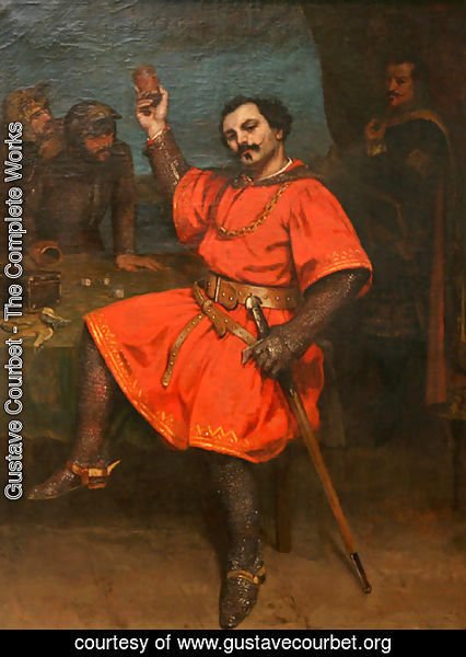 Gustave Courbet - Louis Gueymard (1822-1880) as Robert le Diable