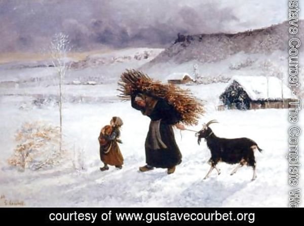 Gustave Courbet - Poor Woman of the Village 2