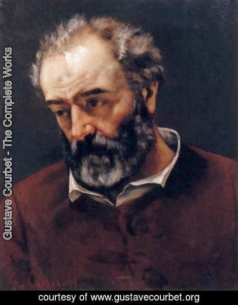 Gustave Courbet - Portrait of Chenavard