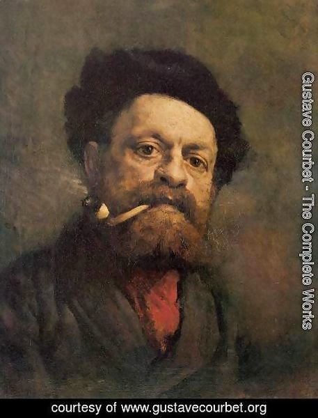 Gustave Courbet - Man with Pipe