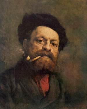 Gustave Courbet - Man with Pipe