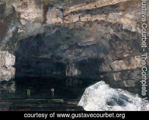 Gustave Courbet - The Source of the Loue 2