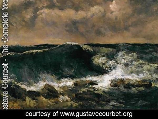 Gustave Courbet - The Wave 5