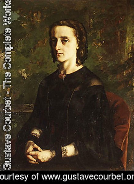 Gustave Courbet - Madame de Brayer 1858