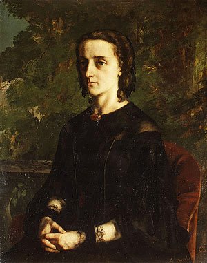 Gustave Courbet - Madame de Brayer 1858